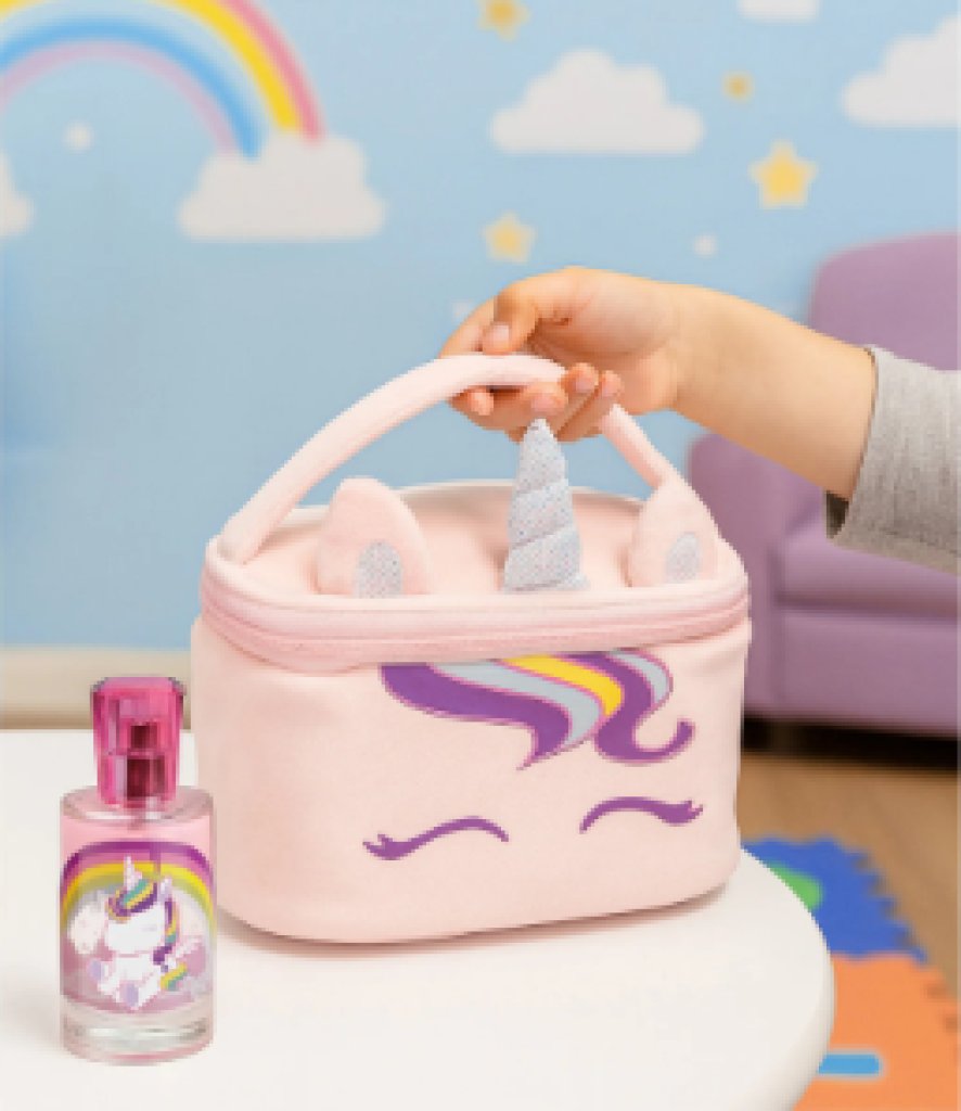 Eau My Unicorn Fluffy Toiletry Bag + EDT 100ml