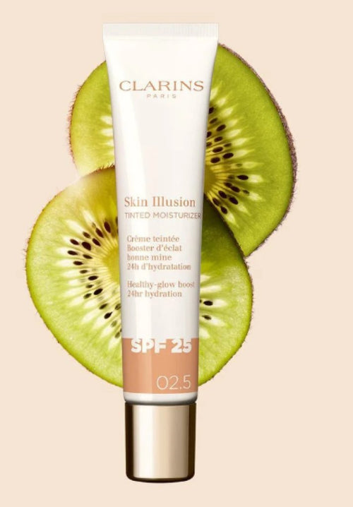 Clarins - Skin Illusion Tinted Moisturizer SPF 25 - 02.5