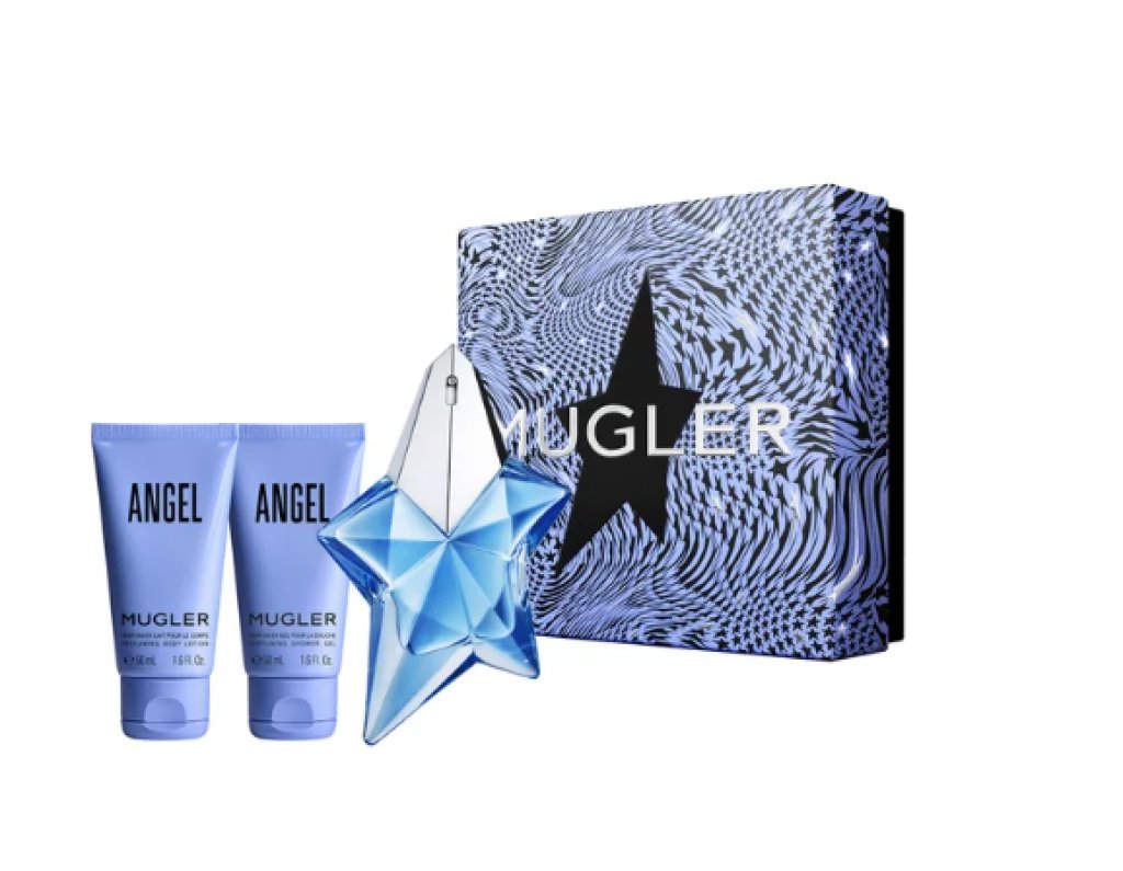 Mugler - Geschenkset Angel EDP 25ml + Body Lotion 50ml + Shower Gel 50ml