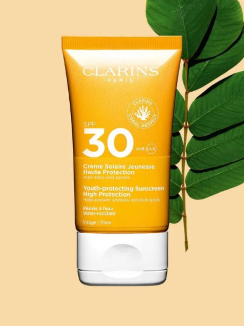 Clarins - Youth-Protecting Sunscreen Face High-Protection Water-Resistant SPF 30 - 50ml