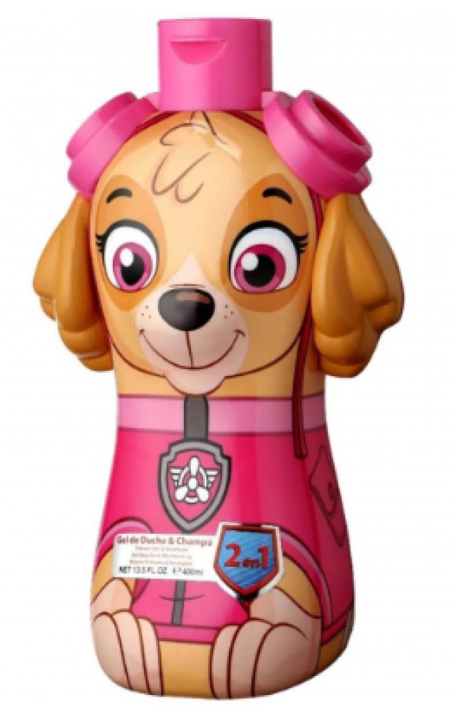 Paw Petrol Shower Gel & Shampoo 400ml 2 in 1 Sky
