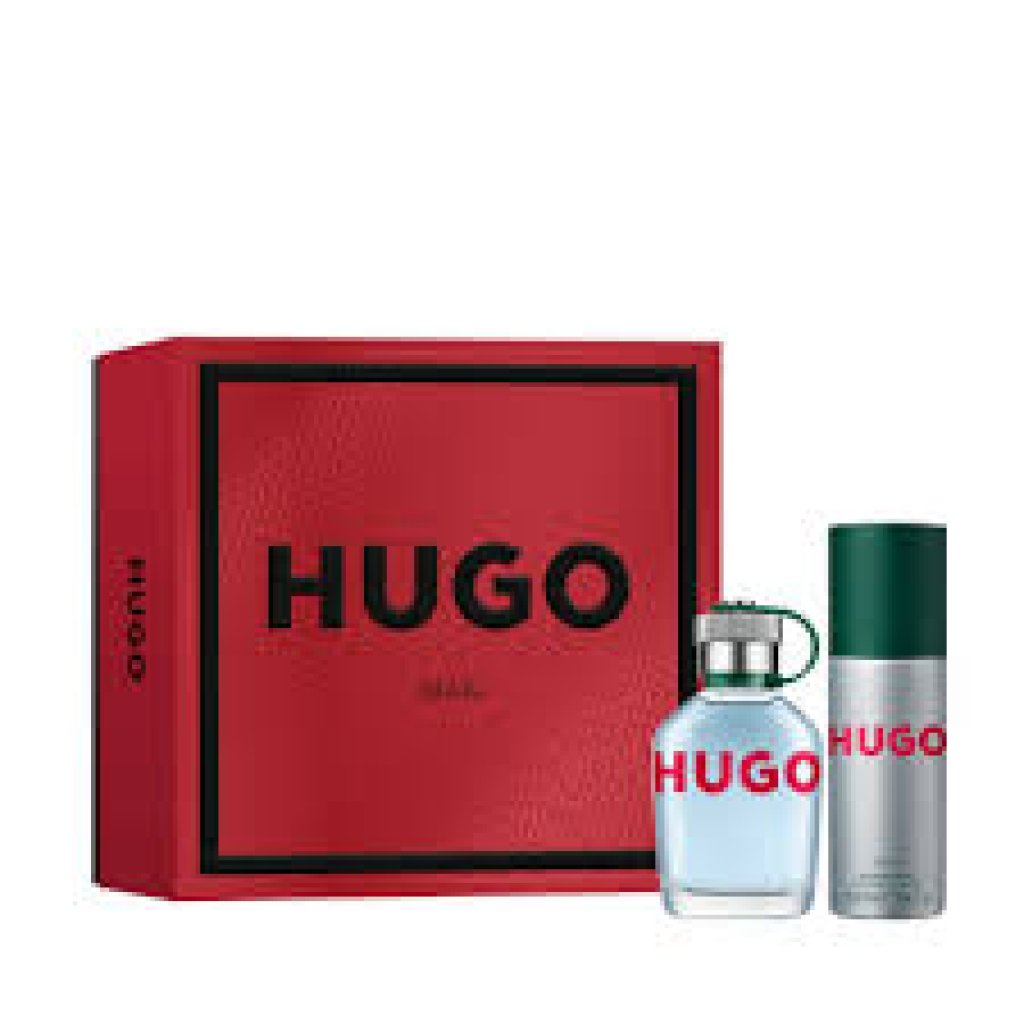 Geschenkset Hugo Man EDT 75ml + Deo Spray 150ml