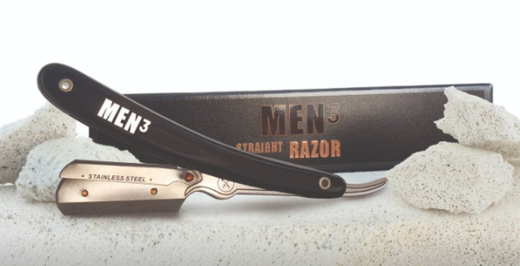MEN³ - Open Mes (Shavette) /  Rasoir droit à lames