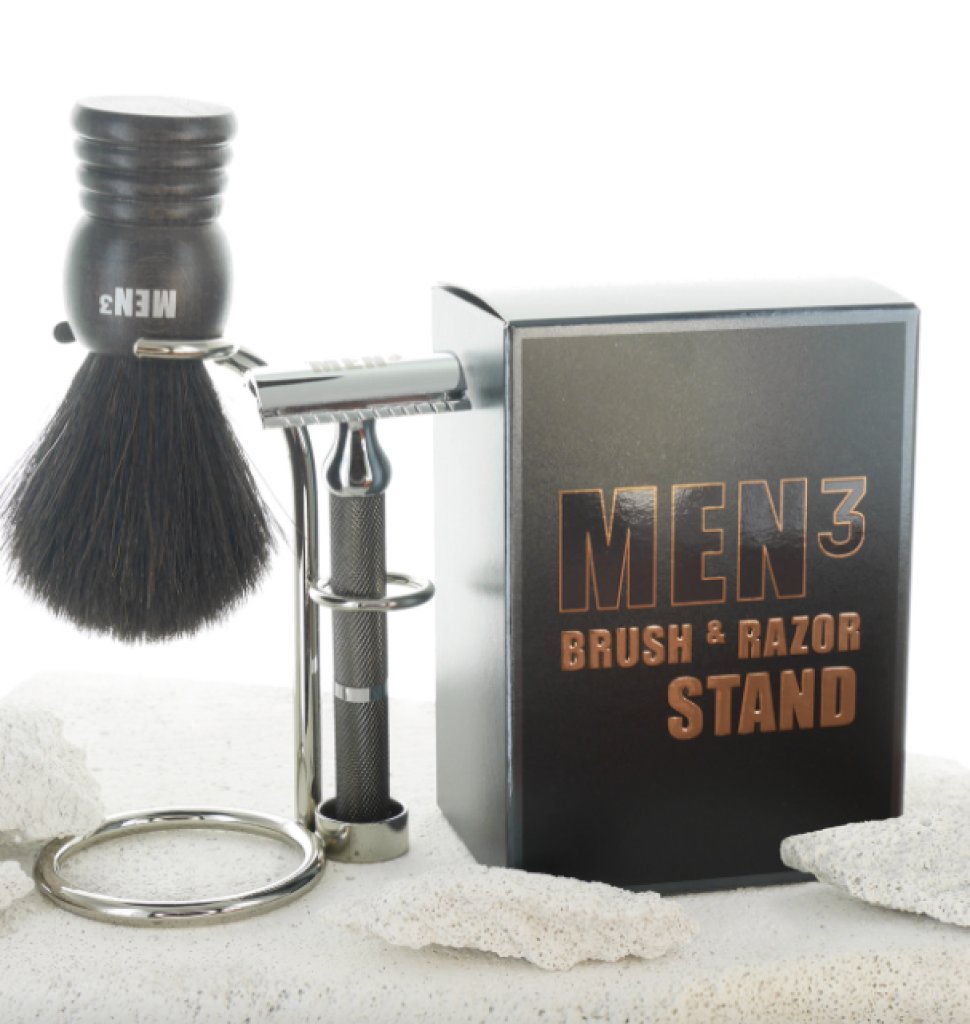 MEN³ - Houder in verchroomd nikkel / Support en nickel chromé