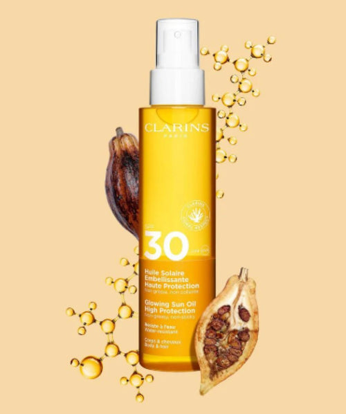 Clarins - Huile Soleire Embellisasante Haute Protection SPF30