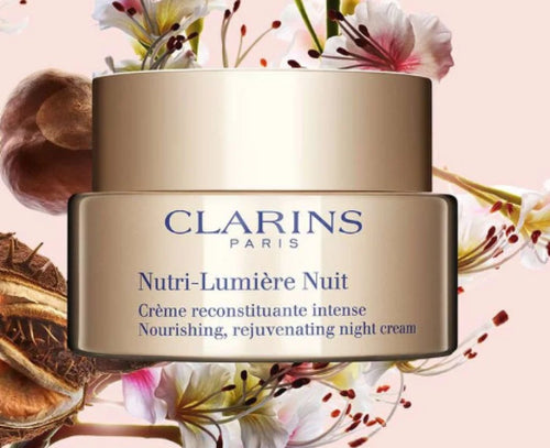 Clarins - Nutri-Lumiere Nuit Nourushing Rejuvenating Night Cream - 50ml