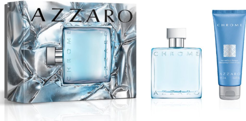 Geschenkset Azzaro Chrome EDT 50ml + Shampoo 75ml